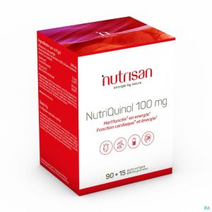 Nutrisan Nutriquinol 90 Gell 100 Mg +15 Gratis