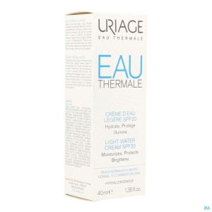 Uriage Therm Water Crem Licht Water Spf20 40 Ml