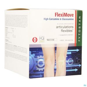 Fytostar Flexi Move Curcumine + Glucosam 180 Tabl