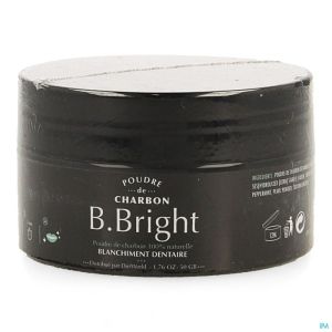 B Bright Witte Tanden Charbon Pdr 50 G