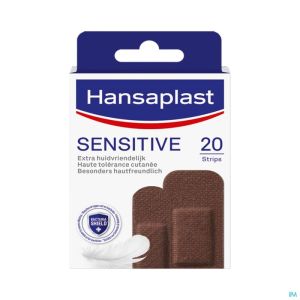 Hansaplast Sensitive Skintone Dark 20 St