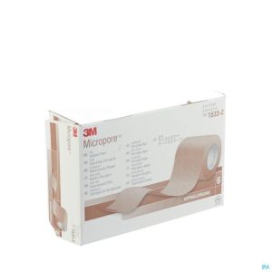 Micropore Skin Tone 5Cmx9,14M 1533-2 6 Rol