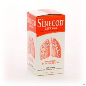 Sinecod 0,15% Sirop 200ml