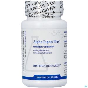 Biotics Alpha Lipon Plus 90 Caps 100 Mg