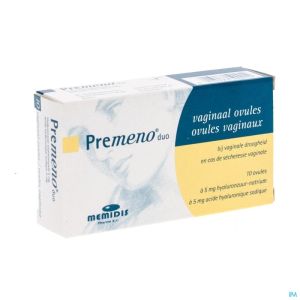 Premeno Duo Intra Vaginaal 10 Ovull