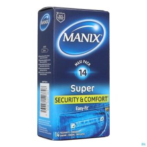 Condomen Manix Super Doos 14 St