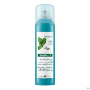 Klorane Droogshampoo Munt Spray 150 Ml