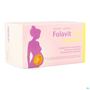 Folavit Essential 90 Tabl + 90 Caps 0,4 Mg