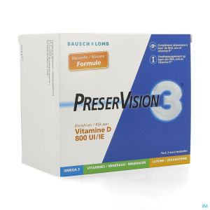 Preservision 3 + Vit D3 180 Caps