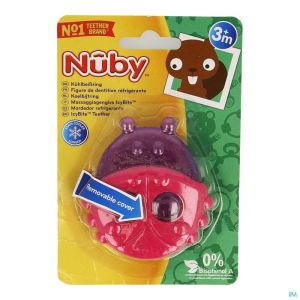 Nuby Bijtring Ice-Gel +3M 1 St