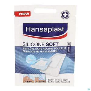 Hansaplast Silicone Soft Strips 8