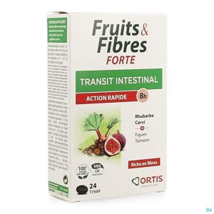 Ortis Fruits + Fibres Forte Comp 24