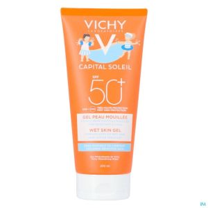 Vichy Capital Sol Wet Skin Kids Spf50 Tube 200 Ml
