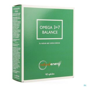 Omega 3+7 Balance Nat Energy 40 Caps