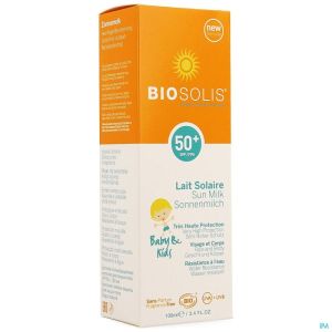 Biosolis Sunmilk Kids Spf50+ Bio 100 Ml