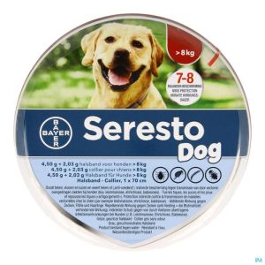 Seresto Dog 4,5g + 2,03 Collier )8kg