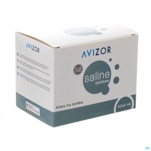Avizor Saline Oplos Lenzen Ud 30X5 Ml