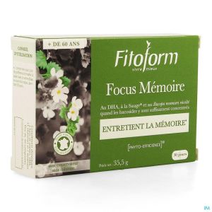 Focus Geheugen Bioholistic 30 Tabl