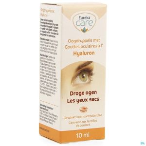 Eureka Care Hyaluron Oogdrup Dr Ogen 10 Ml