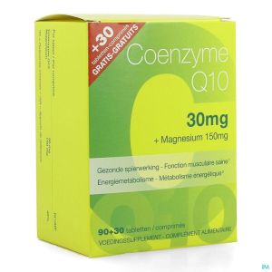 Coenzyme Q10 30 Mg + Mg 90 + 30 Tabl Gratis 7696