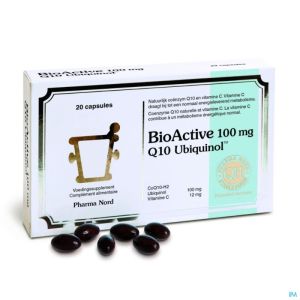 Bio Active Q10 100mg Caps 20