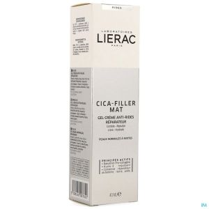 Lierac Cica Filler Gel Cr A/rides Repar. Tube 40ml