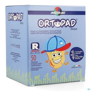 Ortopad Boys Regular Oogpleister 73324 50 St