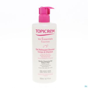 Topicrem Reinigingsgel Lich/ Haar 500 Ml