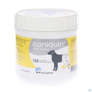Caniquin Hond Veter Soft Chews 120 St
