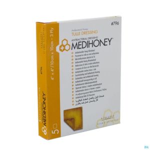 Medihoney Tulle Dressing 10X10 Cm 10796 5 St