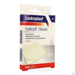 Leukoplast Cuticell Classic 5X5 Cm 7994801 5 St