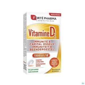 Vitamine D3 1500 60 Tabl