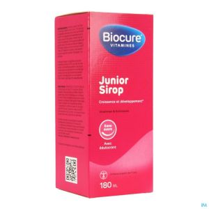 Biocure Vitamines Junior 180 Ml Nf