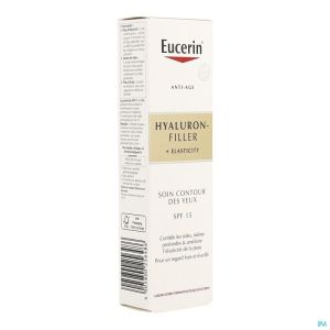 Eucerin Hyalur Fill + Elast Oogcontcrem Spf15 15Ml