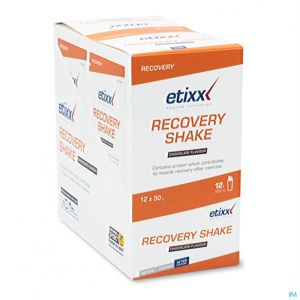 Etixx Recovery Shake Chocolate 12X 50G
