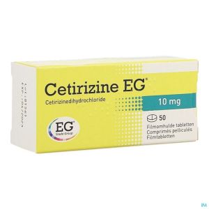 Cetirizine Eg Comp 50 X 10 Mg