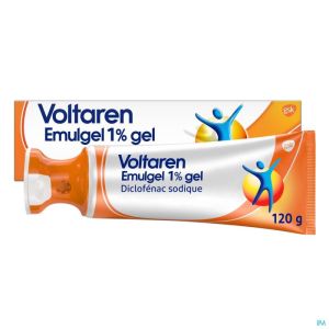 Voltaren Emulgel 1 % Gel 120 G Bouchon Applicateur