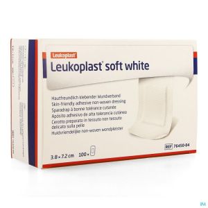 Leukoplast Soft White 38X72Mm 7645004 100 St
