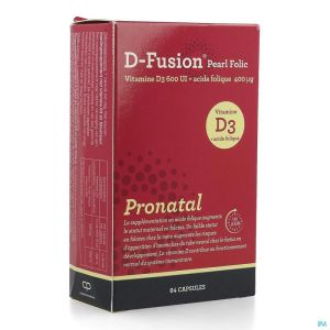 D-Fusion Pearl Folic Prenatal 84 Caps