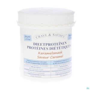 Crave & Satisfy Dieetproteinen Caramel 200 G