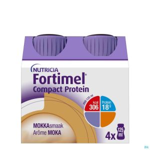 Fortimel Compact Protein Mokka 4X125 Ml