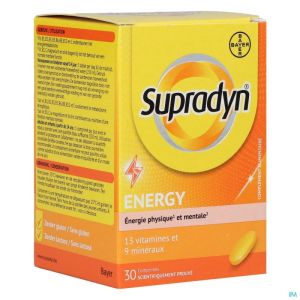 Supradyn Energy Co Q10 30 Tabl Nf