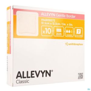 Allevyn Gentle Bord 12,5X12,5 66800272 10 St