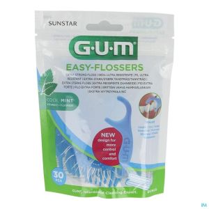 Gum Easy Flossers Cool Mint 30 St