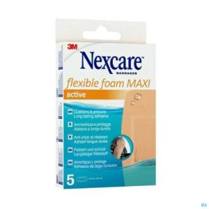 Nexcare Flex Foam Maxi Act Pleisters 50Mm X 101Mm