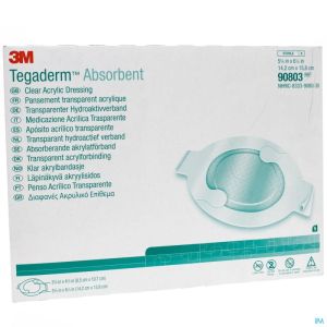 Tegaderm Absorb Ov 14,2X15,8 90803 5 St