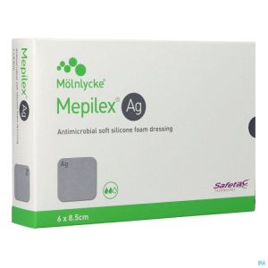 Mepilex Ag 6X8,5Cm 287021 5 St