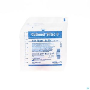 Cutimed Siltec B Kp 7,5X7,5 7328400 1 St