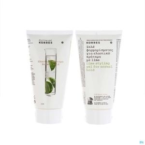 Korres Styling Gel Lime 150 Ml Nm