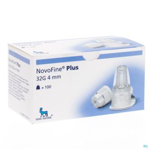 Novofine Plus 100 Naalden 32G 4 Mm